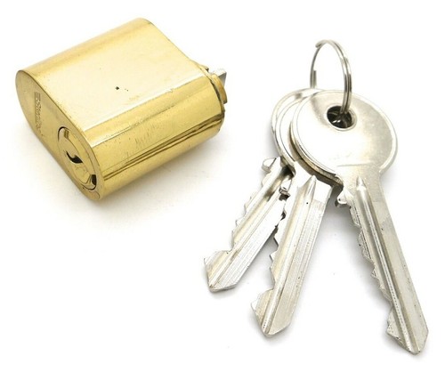 Scandinavian oval door lock - scandinavian,