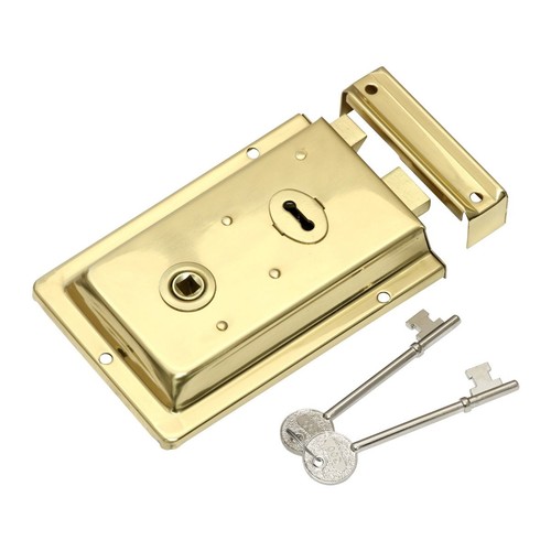 Rim sashlock brass slide - |,